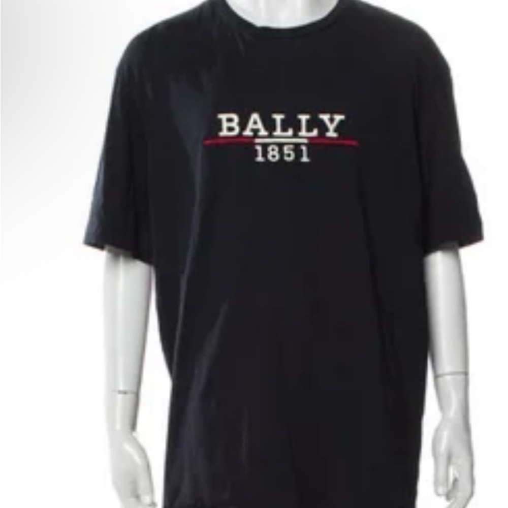 Bally Black Short Sleeve Tee